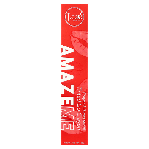 J.Cat Beauty, Amaze Me, карандаш для губ с оттенком, AMC112 Черноголовка, 4 г (0,14 унции)
