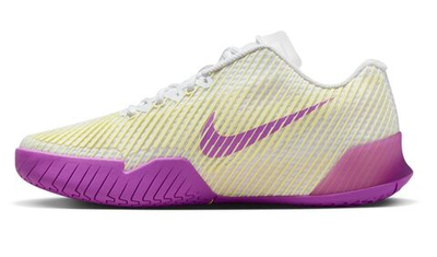 Женские Кроссовки теннисные Nike Zoom Vapor 11 - white/citron tint/fuchsia dream/black