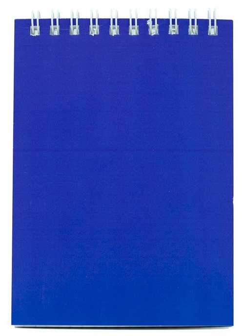 Блокнот А6 Workmate Для конференций, 60 листов, на гребне, синий