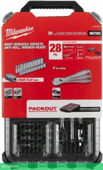 Набор трещотка с головками Milwaukee 4932478812