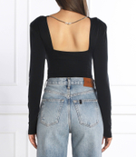 боди Liu Jo - графитовый(CF2143 J1890)