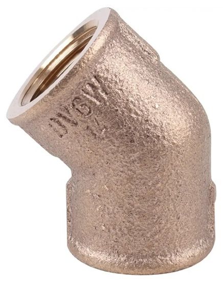Viega угольник ВР 45° (бронза) 3/4"