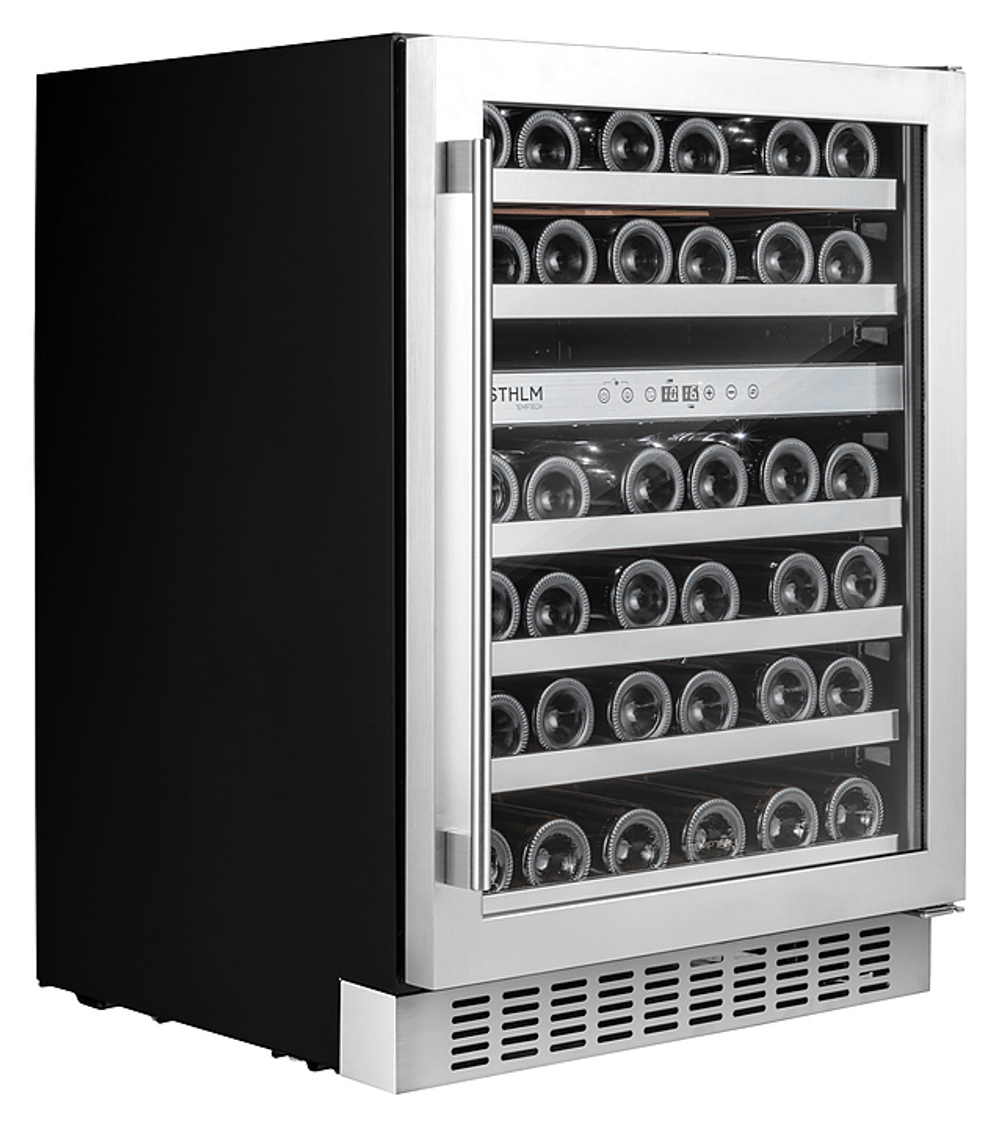 Винный шкаф Temptech STHLM STX60DS нерж. сталь