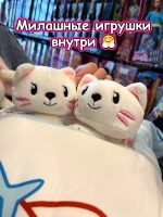 Мягкая игрушка подушка Pudding Пудинг 8 котиков пушин