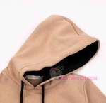 толстовка худи теплая начес 3867