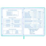 Дневник для музыкальной школы 170х215 мм, 48 л., обложка кожзам твердая, фольга, BRAUBERG, справочный материал, КОТИК, 107367