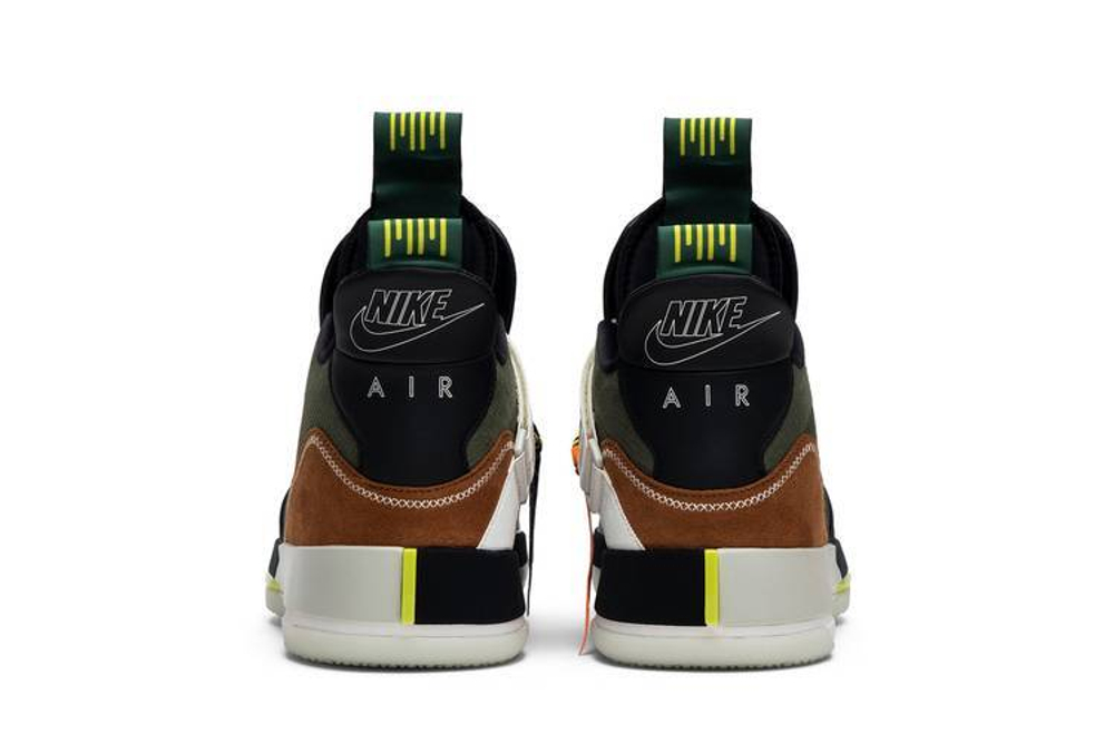 Travis Scott X Jordan Air Jordan 33 Nrg Olive Hyper Sneakers