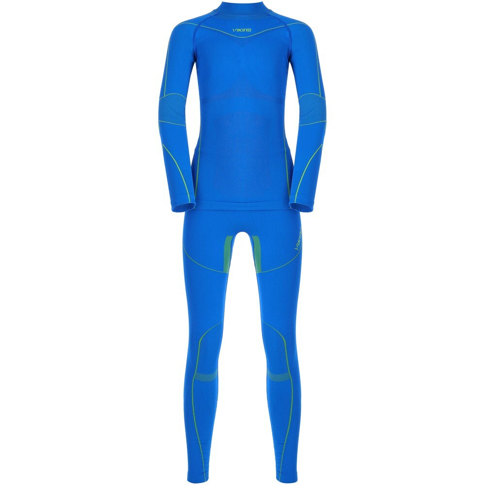 Комплект термобелья VIKING Fliper Kids Set Blue/Yellow (Рост:152-164)