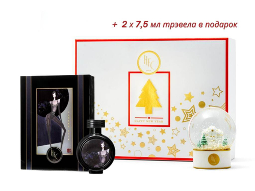 Новогодний набор HAUTE FRAGRANCE COMPANY Парфюмерная вода Closed Gate со стеклянным шаром + подарок