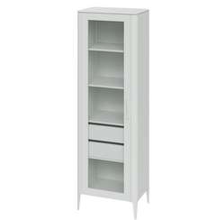 Витрина Type стеклянная высота 200 см R (белый)