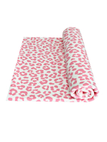 Пеленка Леопард pink (с дефектом)