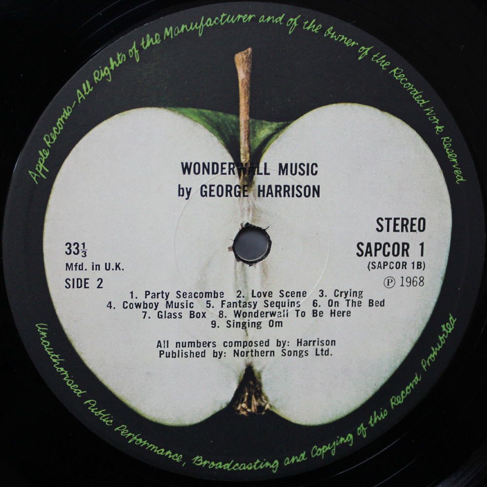 George Harrison / Wonderwall Music (LP)