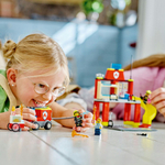 Конструктор LEGO City 60375 Пожарная часть и пожарная машина