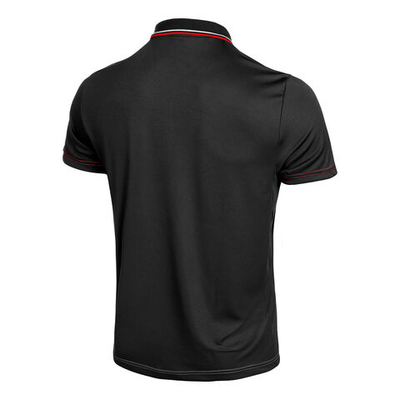 Мужское теннисное поло Australian Serve In Ace Polo Men - Black, Multicoloured