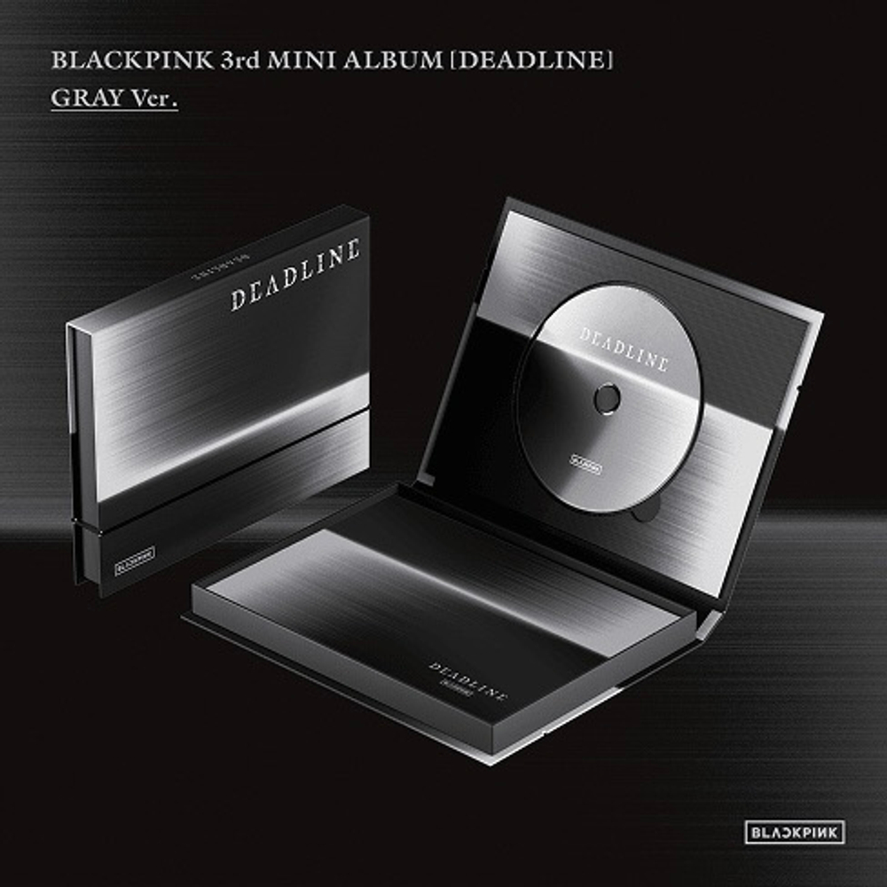 Альбом BLACKPINK - DEADLINE (GRAY Ver.)