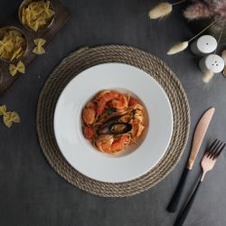 Тарелка глубокая 250 мл d 23 см h4,6 см   Noble [6]