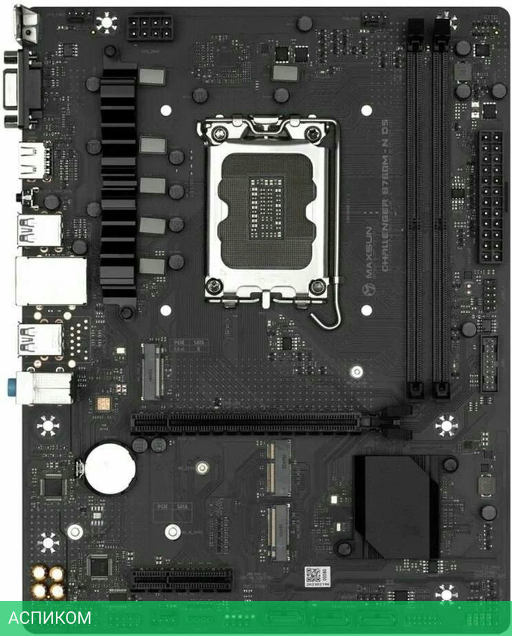 Материнская плата Maxsun Challenger D5 DDR5 (B760M-N)