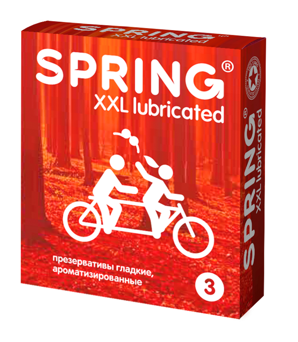 SPRING XXL - Презервативы увеличенные, 3шт.