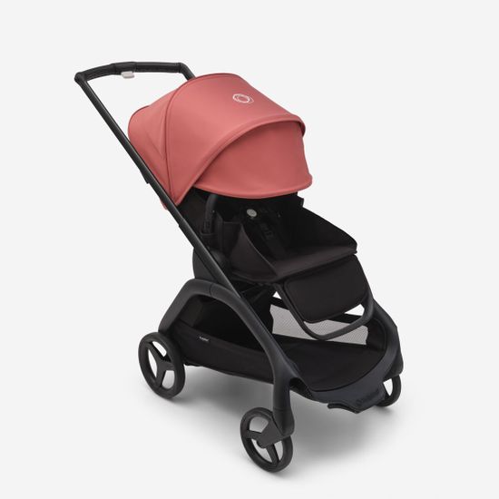 Коляска 2 в 1 Bugaboo Dragonfly (Sunrise red/Midnight black/Black)