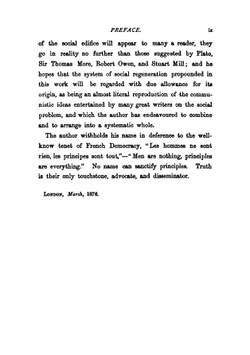 Social Architecture. Or, Reasons and Means for the Demolition and Reconstruction of the Social edifice | Сборник