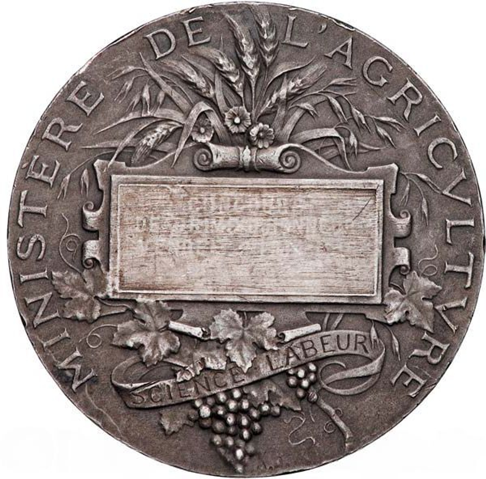 France, Third Republic Reward Medal, 1870–1940