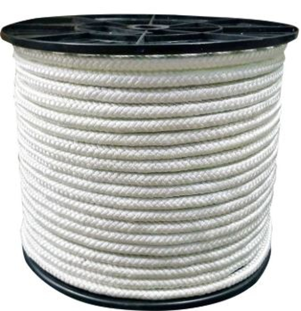 Шнур капроновый "ФАЛ" белый Ø 8мм-200м