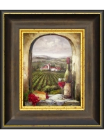 Картина настенная интерьерная в багетной раме 20*23 см