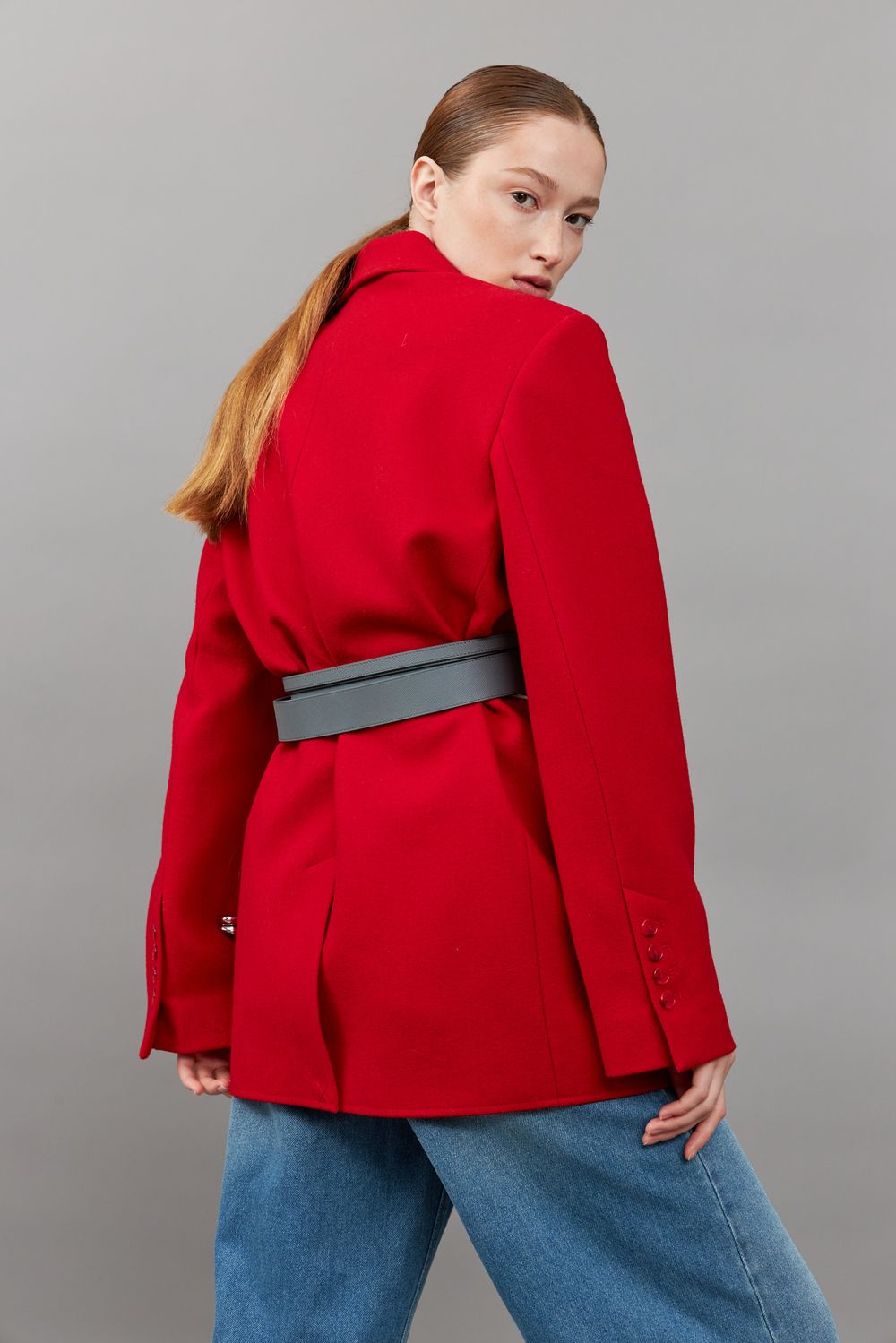 ТОНКИЙ РЕМЕНЬ В ДВА ОБОРОТА D.GREY