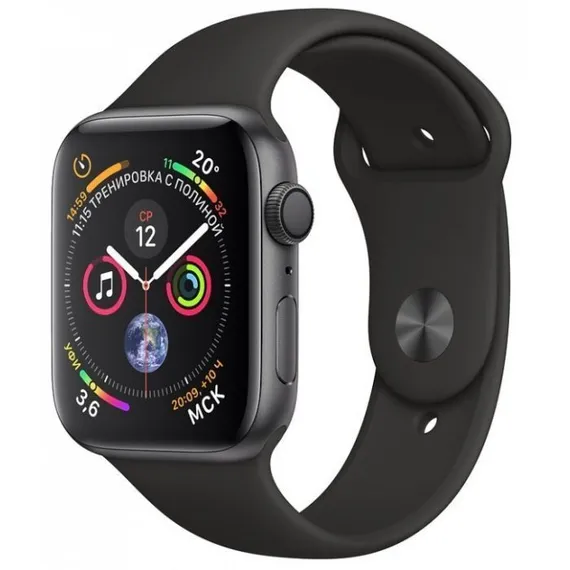 Apple Watch Series 4 Aluminium 44мм, «серый космос»