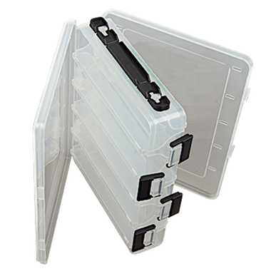 Коробка для воблеров двухсторонняя Nautilus (Double Sided Box) NB2-205V 10отд. 205x170x48мм -