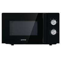 Микроволновая печь Gorenje MO17E1BH 17 л, 700 Вт, черная