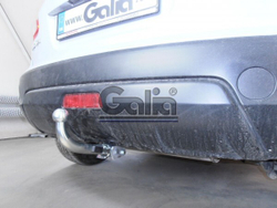 Фаркоп оцинкованный Galia N054C для Nissan Qashqai 2007-2014, Qashqai 2 2014-(паспорт и сертификат в комплекте)(без электрики)