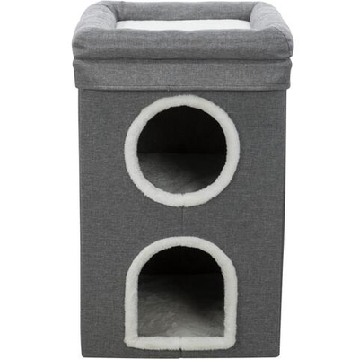 Домик для кошки Saul, 64 см, серый, Trixie