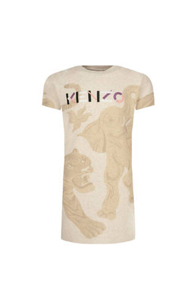 платье KENZO KIDS - бежевый(K12038)