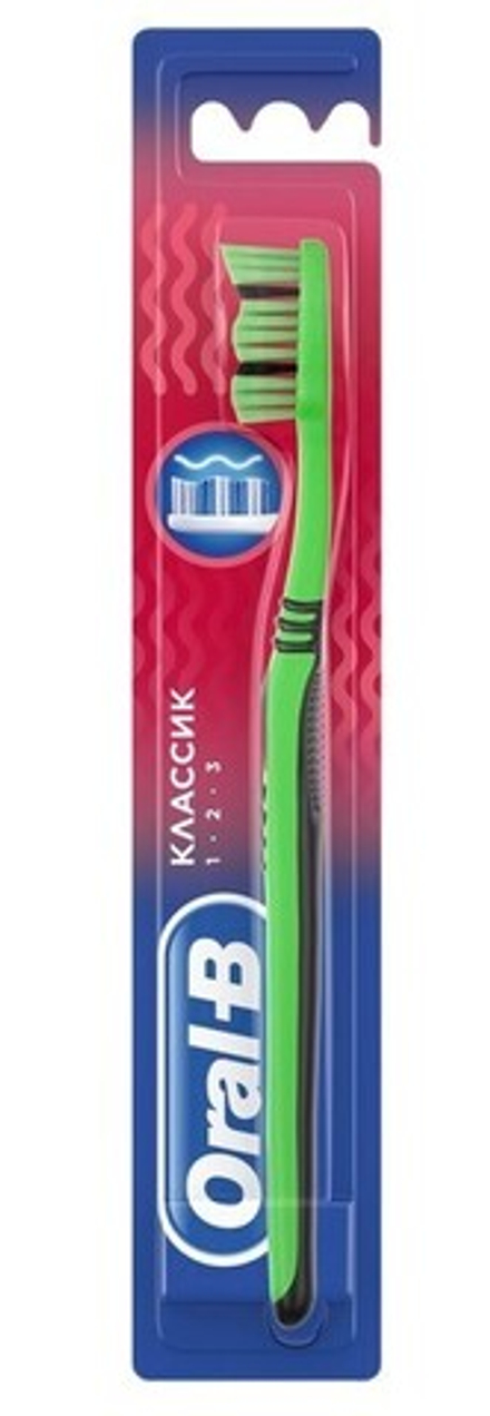 ORAL_B Зубная щетка 123 Классик 40 Medium