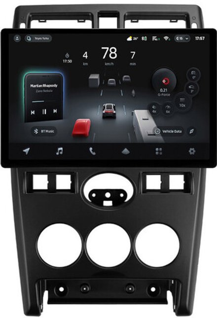 Магнитола для Lada Priora 2007-2013 (рамка черная) - Teyes CC4-PRO монитор 13" 2K QLED на Android 13, Snapdragon 778G, 8+128, AI, CarPlay, DSP, 4G SIM-слот