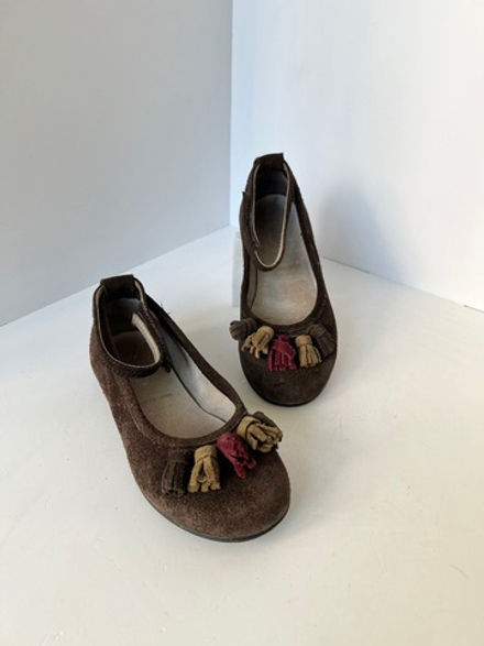 Замшевые туфли Jacadi , 25,5