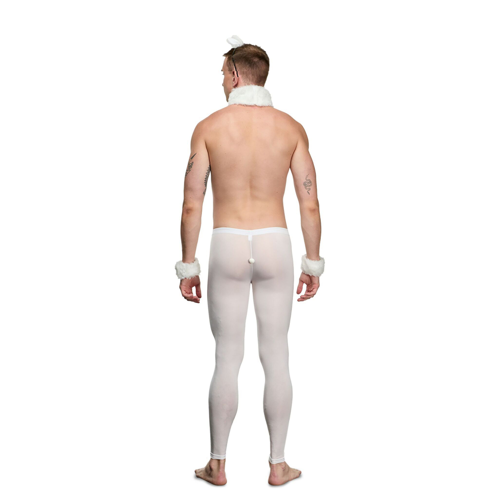 Мужской игровой костюм «Заяц» (Размер: L-XL) (Цвет: белый)
