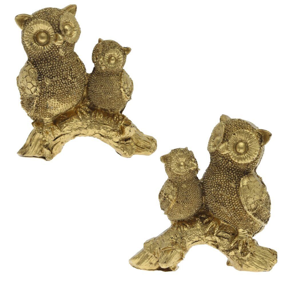 GAEM Фигурка декоративная "Совы", L8,5 W3,5 H8,5 см, 2в.