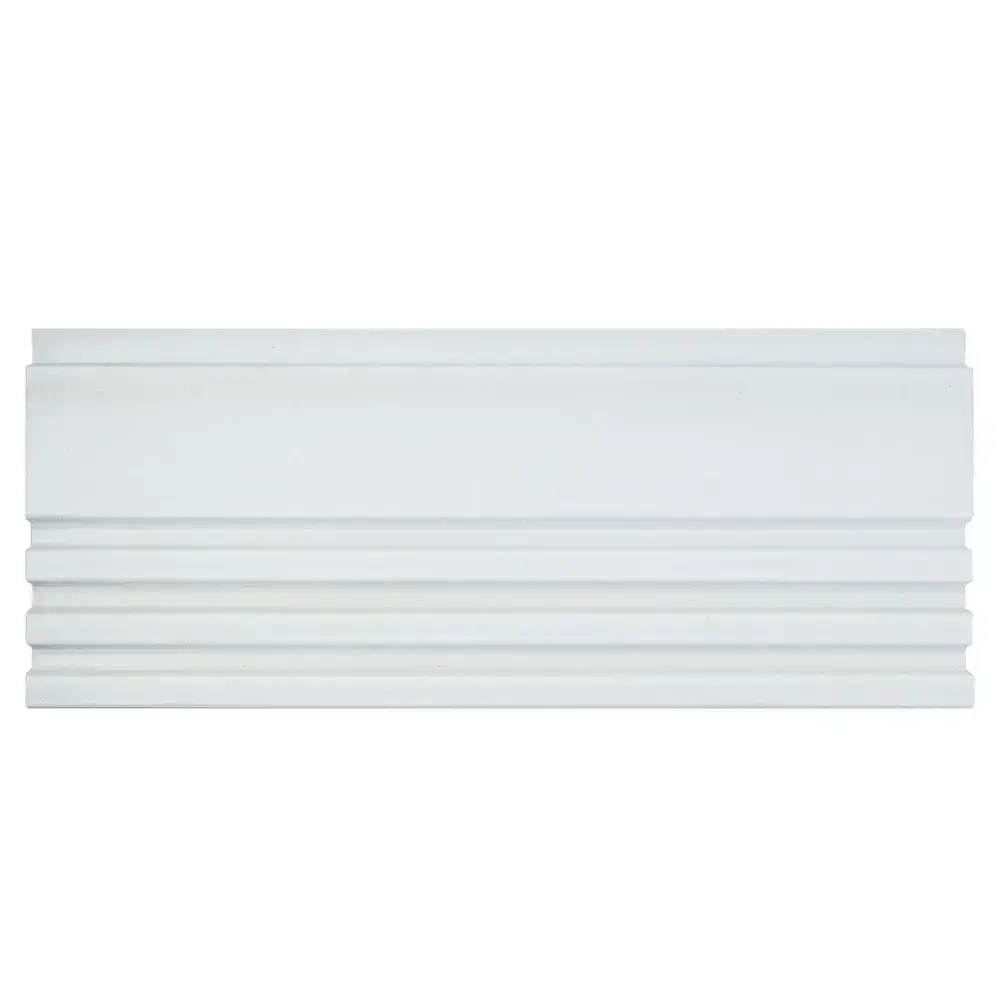 Стеновая панель 3D RAIL EAST (2700х120х12мм) Коралл Белая