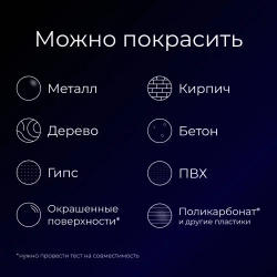 RAL 1013 Жемчужно-белый акриловая краска аэрозольный баллончик 520 мл Gamma Paint