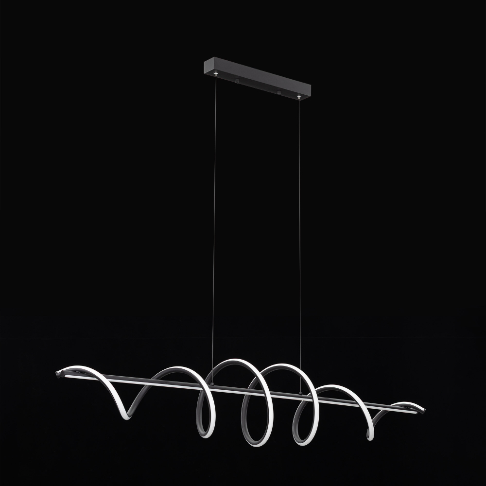 Citilux Джемини CL229066 LED Светильник подвесной с диммером Чёрный