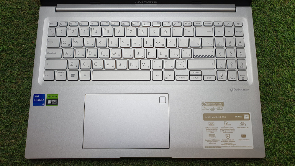 Игровой ASUS i7-12/32Gb/RTX 4060 8Gb/2.5K/120Hz/VivoBook 16X K3605Z K3605ZV-N1045W/Windows 11