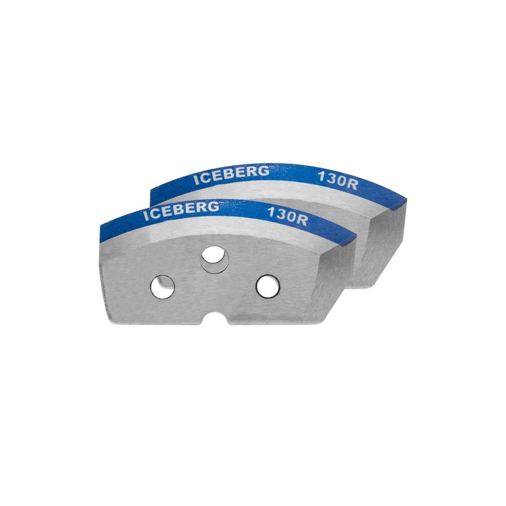 Ножи для ледобура полукруглые Тонар ICEBERG-130R, мокрый лед, правое вращение