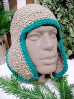 Шапка для бани джутовая