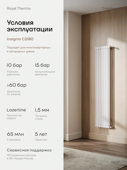 Дизайн-радиатор Royal Thermo Insignia
