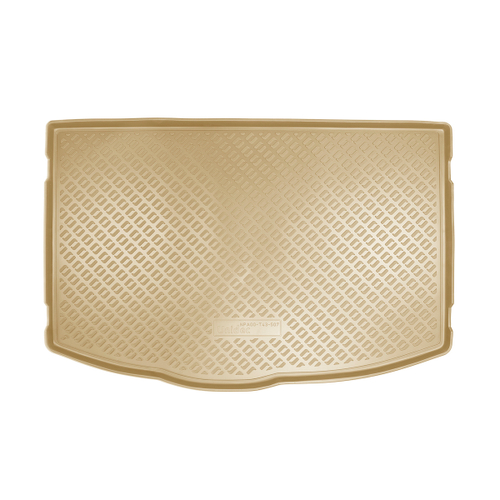 Коврик в багажник Norplast/Unidec для Kia Rio в кузове YB HB (2017-) Бежевый, полиуретан, арт.NPA00-T43-507-B