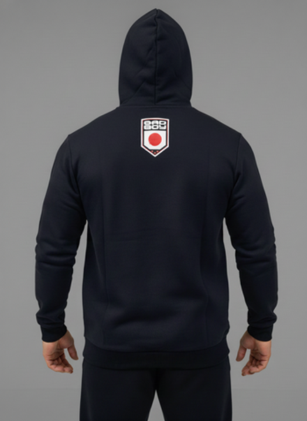 Толстовка Bad Boy World Judo  черная демисезон