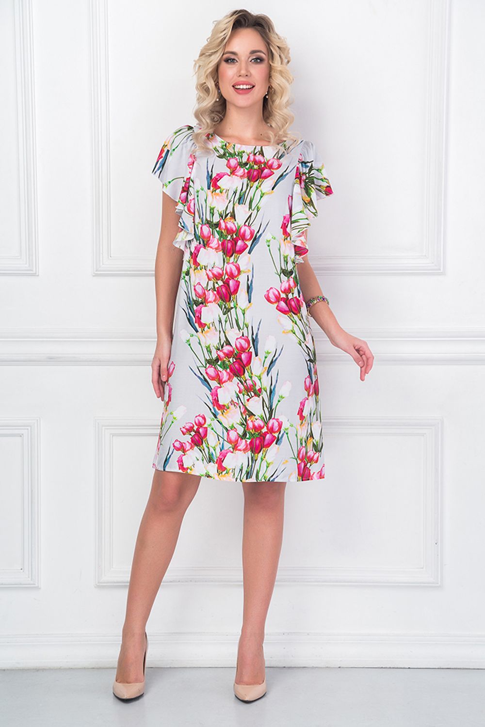 ПЛАТЬЕ ЛЕРИЧИ (ФЛОВЕРС) Bellovera (Акция)