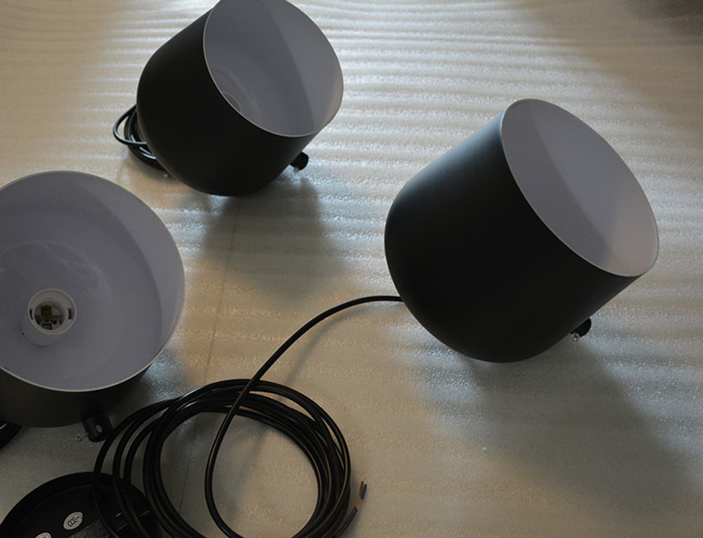 Pendant design lamp  AIM by Flos (1 lampshade ,  White,  Size S)